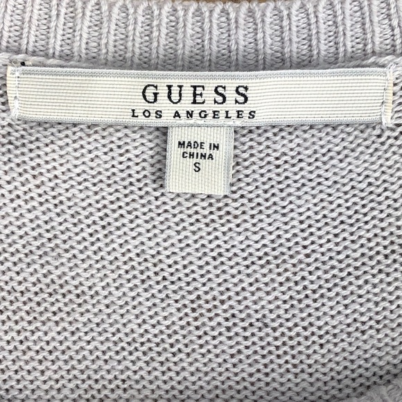 GUESS | Lilachint Zebi Textured Knit Sweater - Picture 3 of 4